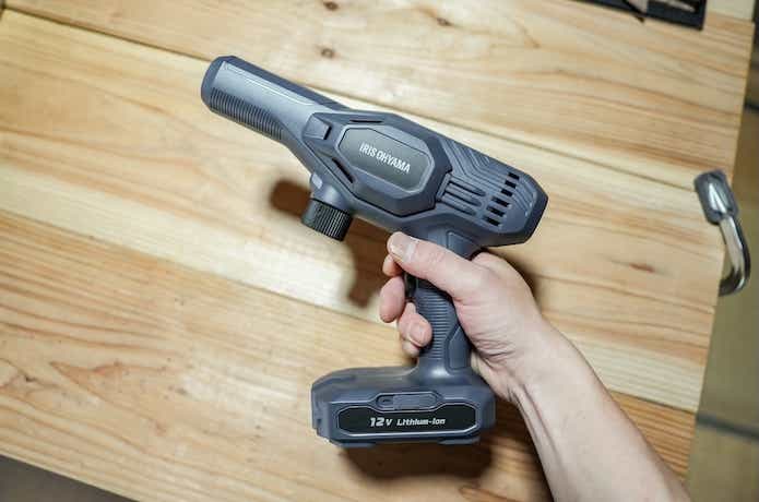 アイリスオーヤマ「ハンディウォッシャー本体だけ手持ち