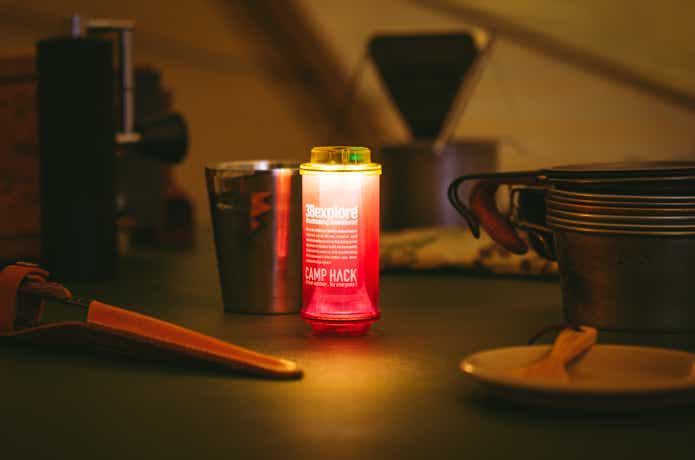 38exploreのCAMP HACK別注「38灯」