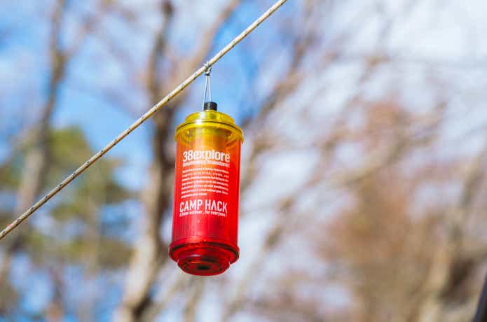 38exploreのCAMP HACK別注「38灯」