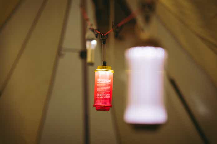 38exploreのCAMP HACK別注「38灯」