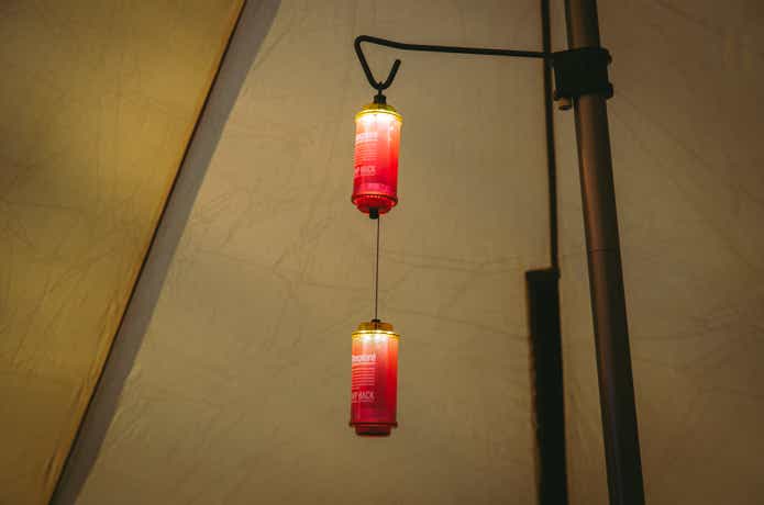 38exploreのCAMP HACK別注「38灯」