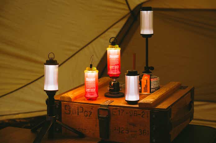 38exploreのCAMP HACK別注「38灯」