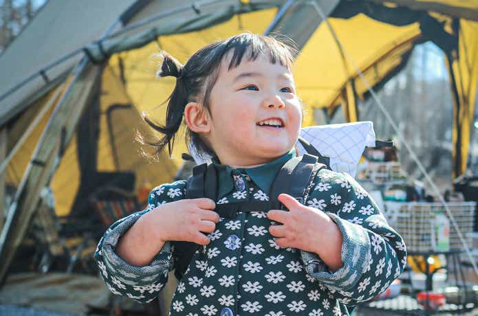 CAMP HACK別注のCOMPATI GEAR「Little Hiker Pack」