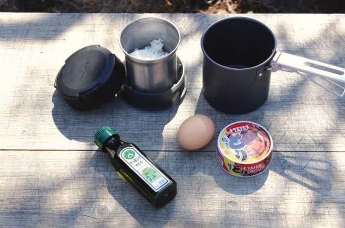 ITADAKIと調理材料