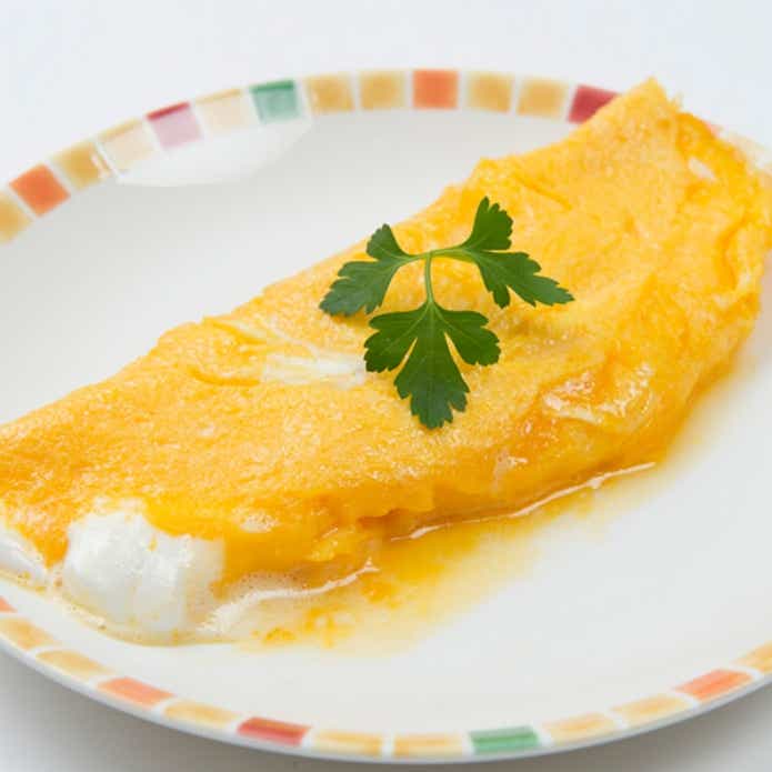 朝食にぴったり！ふんわり甘いマシュマロオムレツ