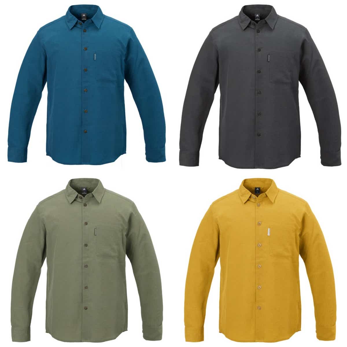 モンベルのWIC.ブリーズ ロングスリーブシャツ