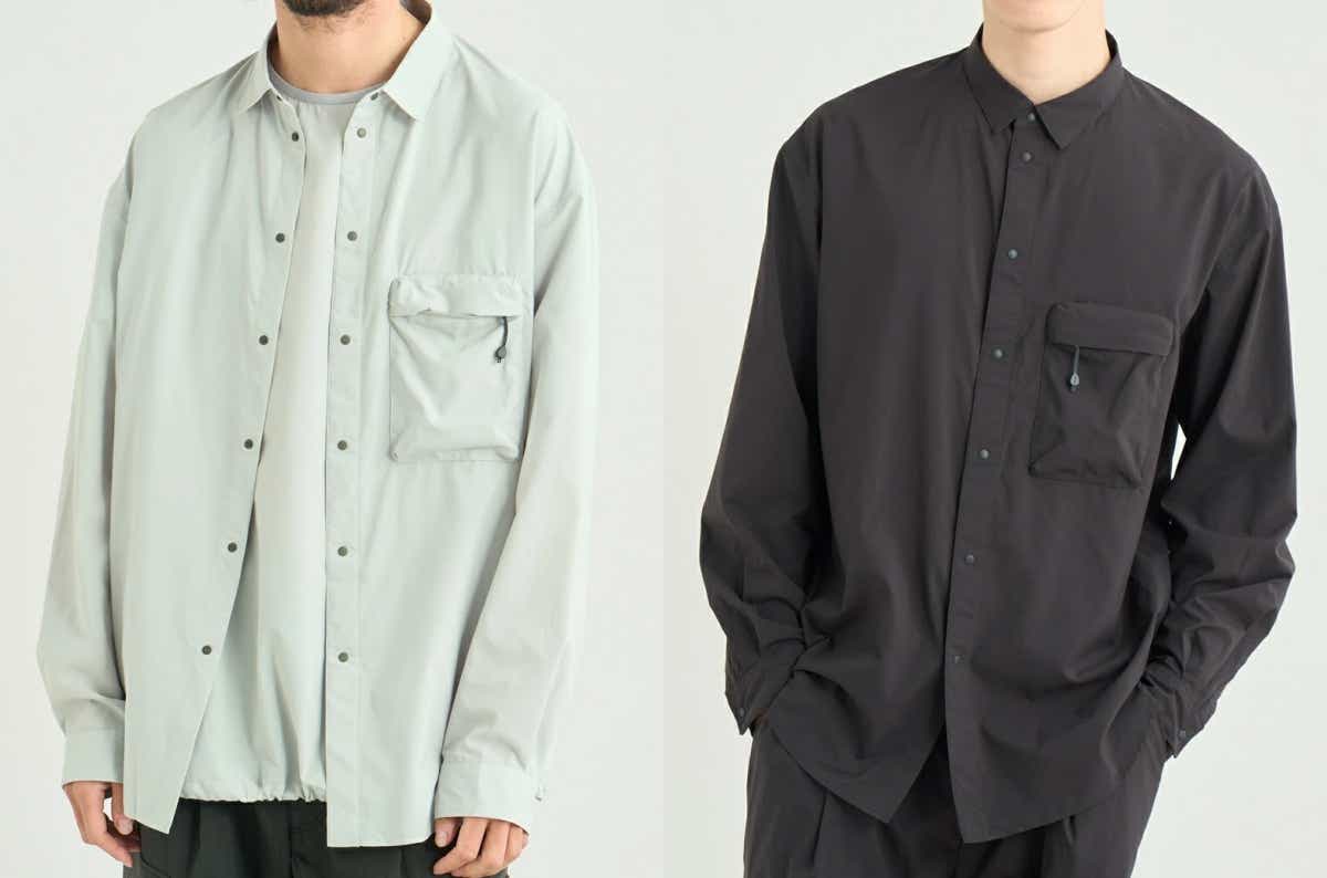 NANGAのPLC エクスカーション シャツ