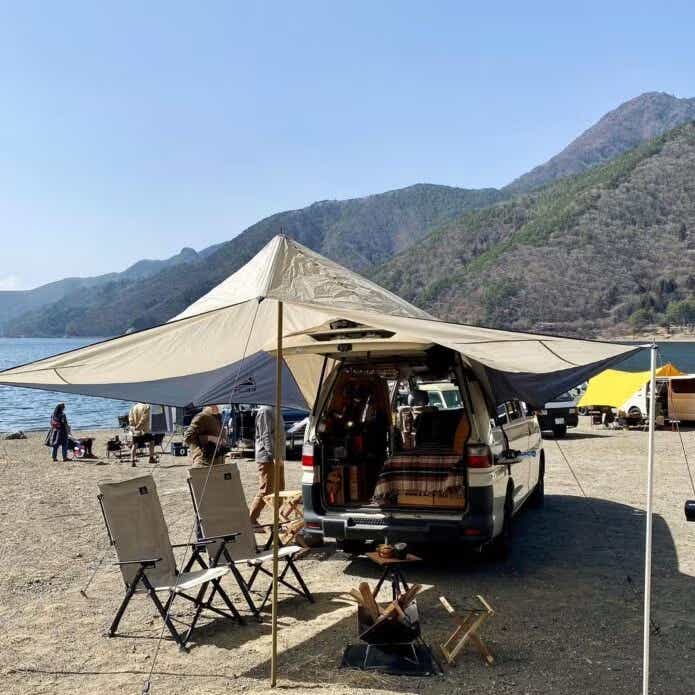 ケルティのウェイポイントタープを使用したレイアウト