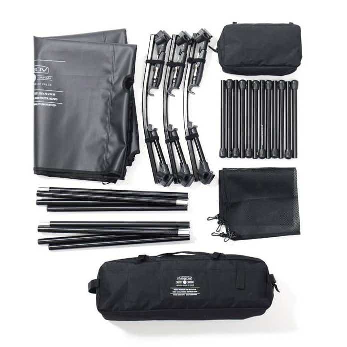 AS2OVアッソブ ナイロンポリカボネートコット