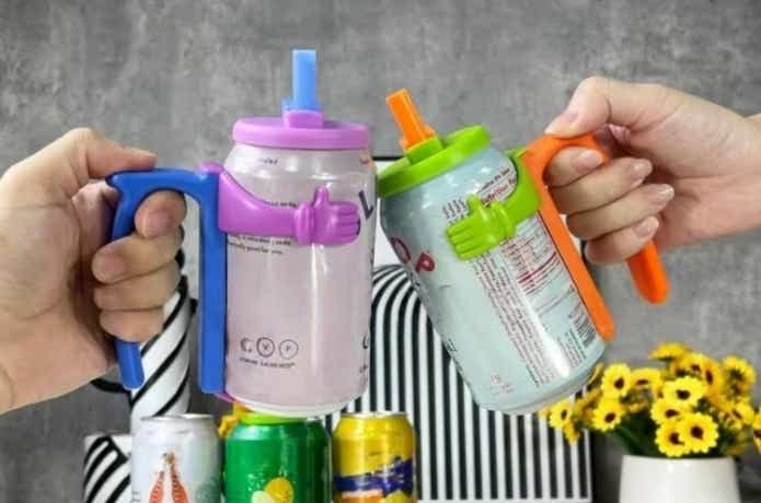 ハンドル付き缶キャップ