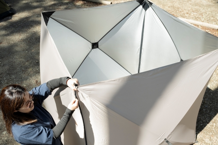 マルチシェードを連結しているイメージ