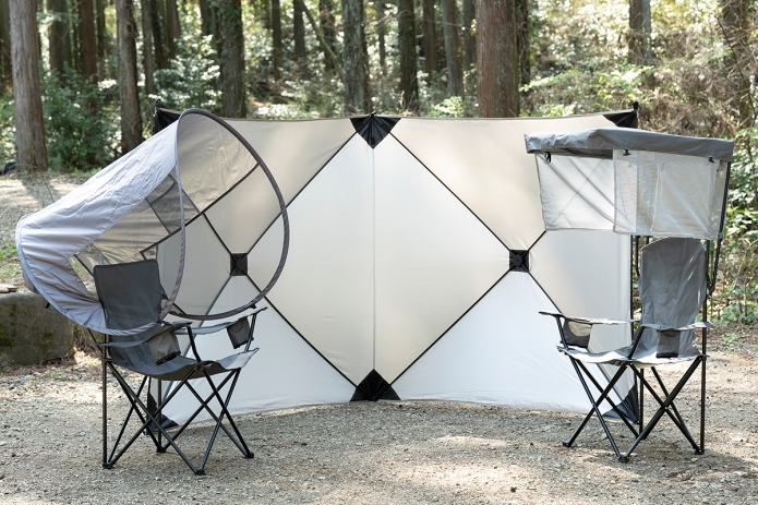 シェード付きチェア、マルチシェード