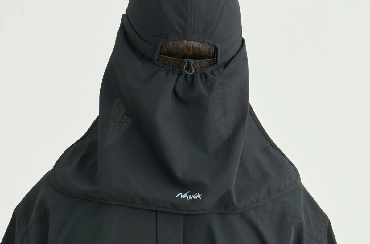 首は守る、でも風は通す。ナンガの新作キャップが「夏の正解」すぎる