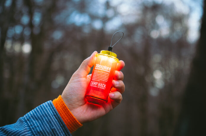 38exploreのCAMP HACK別注「38灯」