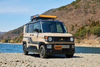 DAMDのカスタムパーツ「DALI」を装備した、三菱の「デリカミニ」