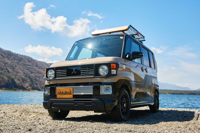 DAMDのカスタムパーツ「DALI」を装備した、三菱の「デリカミニ」
