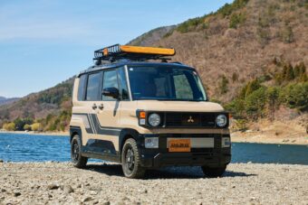 DAMDのカスタムパーツ「DALI」を装備した、三菱の「デリカミニ」