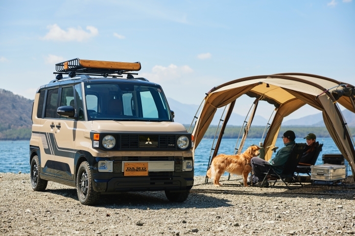 DAMDのカスタムパーツ「DALI」を装備した、三菱の「デリカミニ」