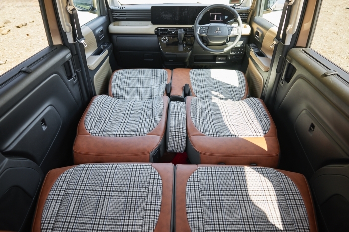 DAMDのカスタムパーツ「DALI」を装備した、三菱の「デリカミニ」