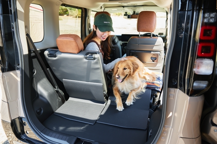 DAMDのカスタムパーツ「DALI」を装備した、三菱の「デリカミニ」