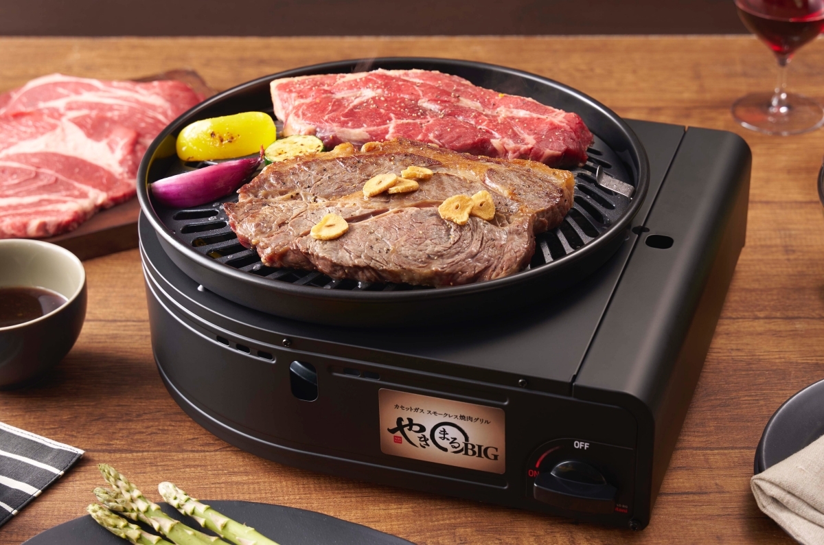 【コストコ発！】1.7倍サイズの「イワタニ やきまる」で、“煙を気にせず”ワイワイ焼肉できるよ〜！