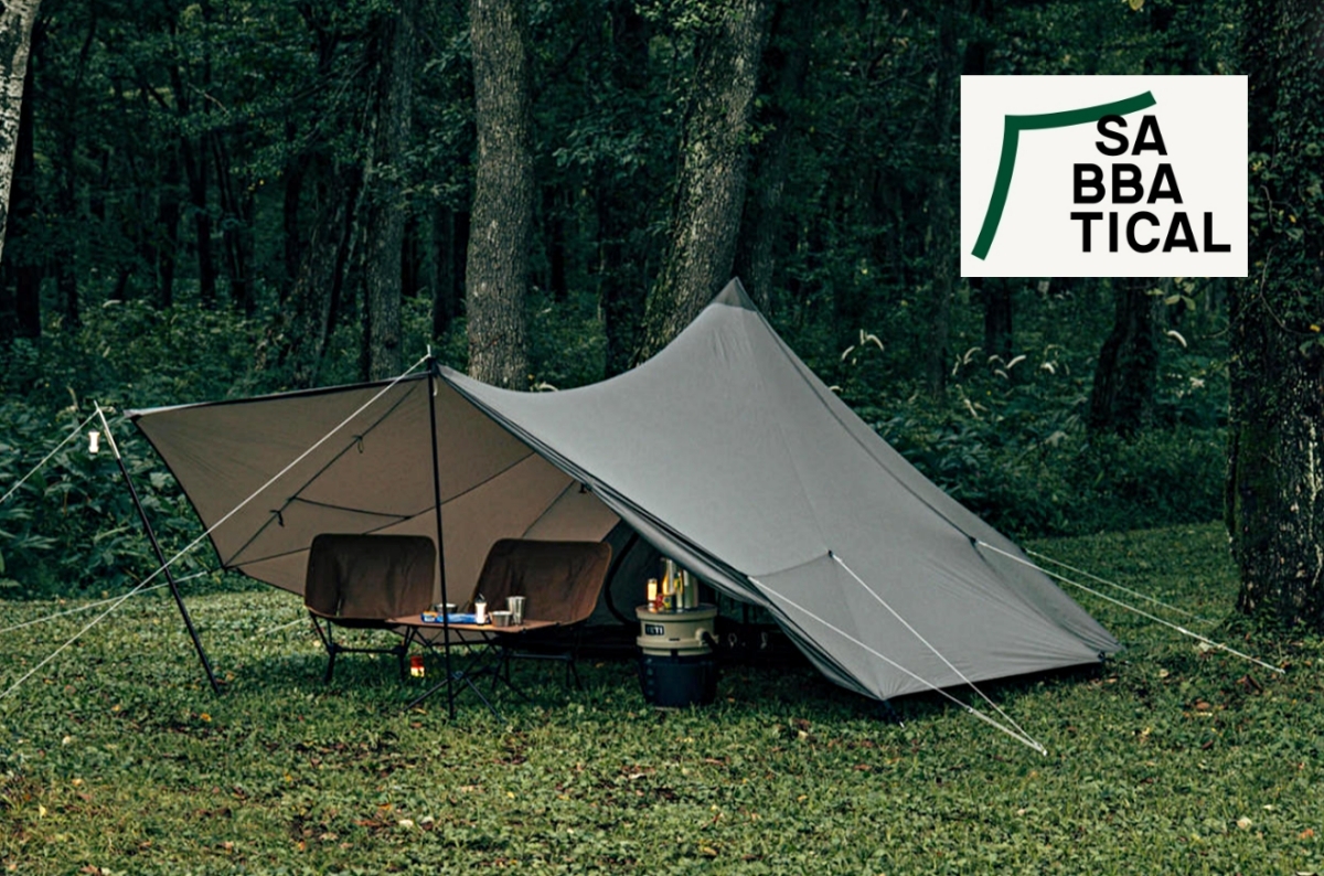 【サバティカル】新作が一挙公開。“1人でサクッと設営”できる「ディークレスト」なら、明日すぐキャンプ行ける