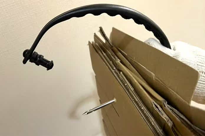 コジット「段ボールストッカー」_使用時