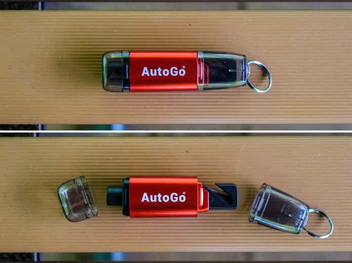 autogoの蓋を外す