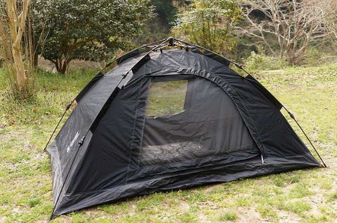 DOD ワンタッチテント T2-629-BKのメッシュ