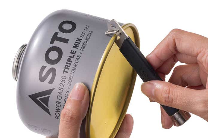 SOTO「ガス抜きツール」使用時_01