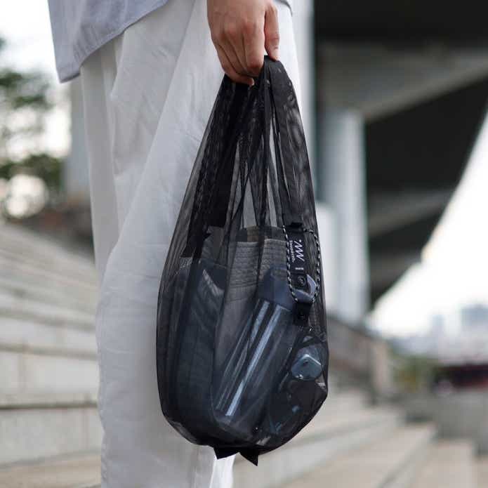 Shupatto「メッシュバッグ Drop 9L」