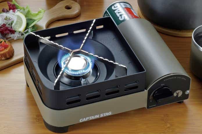 ウインドブレイク カセットコンロ