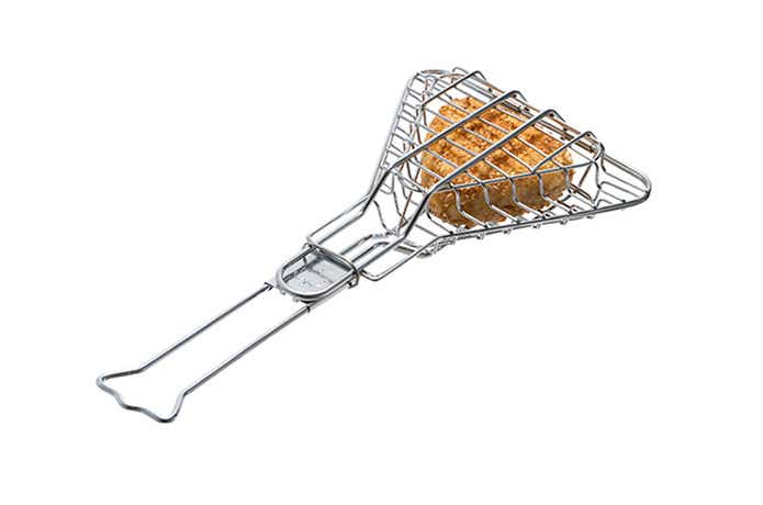ロゴス「焼きおにぎり器」おにぎり入れて