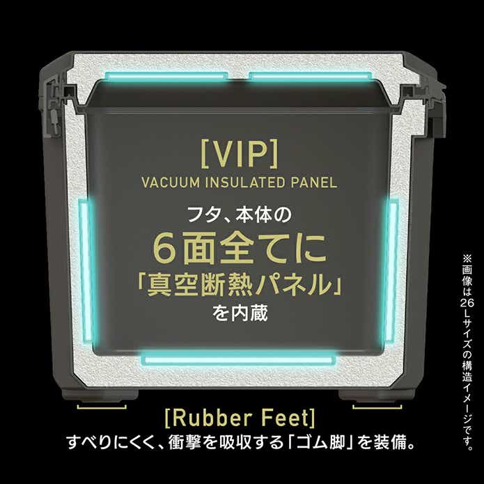 JEJアステージ「コアフラックス VIP」真空断熱構造