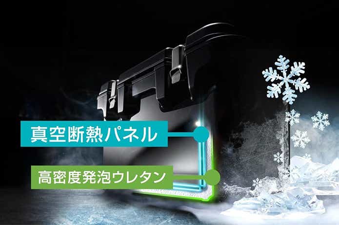 アイリスオーヤマ「HUGEL」真空断熱構造