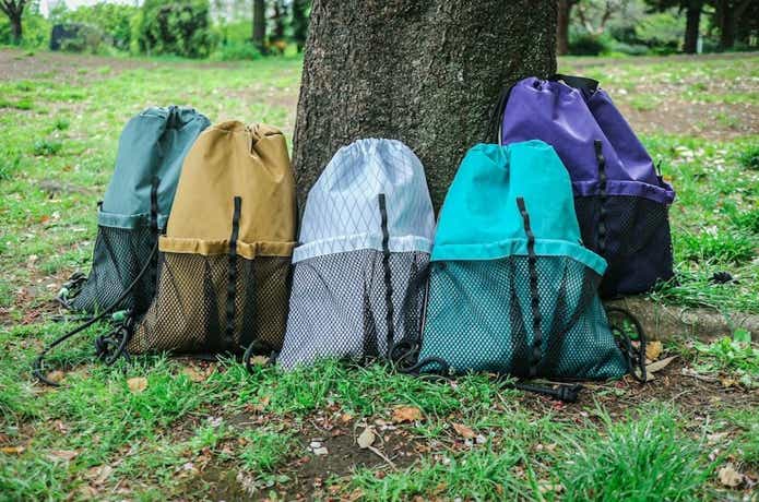 CAMP HACKオリジナルアイテムの「Osanpo Knapsack 2」
