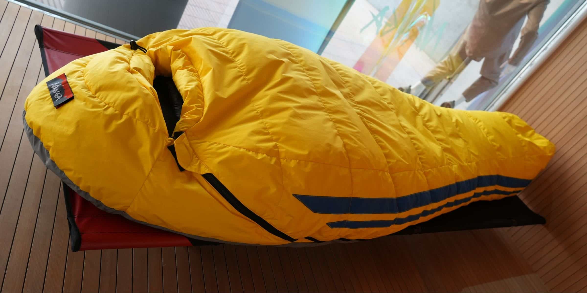 ナンガ×JR東海 ドクターイエロー SLEEPING BAG