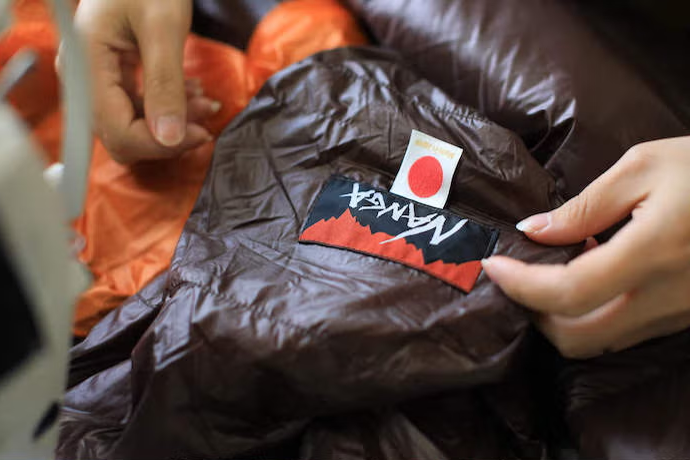 ナンガ×JR東海 ドクターイエロー SLEEPING BAG