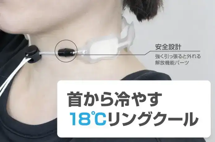 ティゴラの午後まで冷たいアイスボトル 下校に使えるリングクール付