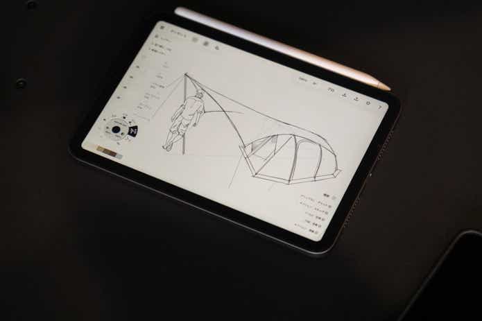 アルテミスの開発スケッチ