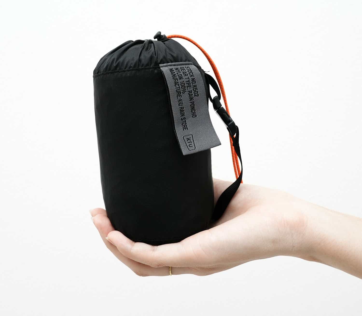 KiU　「ライトウェイトコンパクトポンチョ K502」