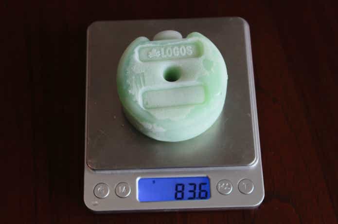 重さは約80g