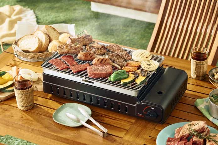イワタニ カセットガス ワイドBBQグリル ホームメイドシリーズ CB-WBG-1