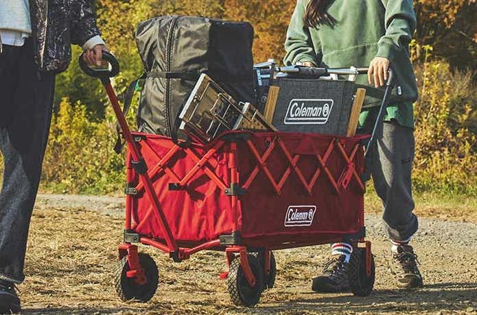 コールマン「アウトドアワゴンプッシュハンドル」