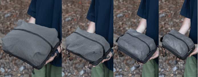 ラーテルワークスのSEPARATE STUFF BAG