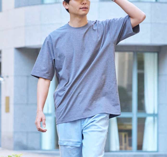 ワークマンの汗が染みても目立ちにくい半袖Tシャツ