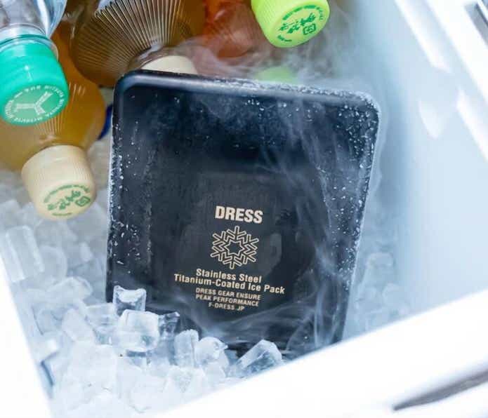 DRESS 金属製保冷剤 チタンコート