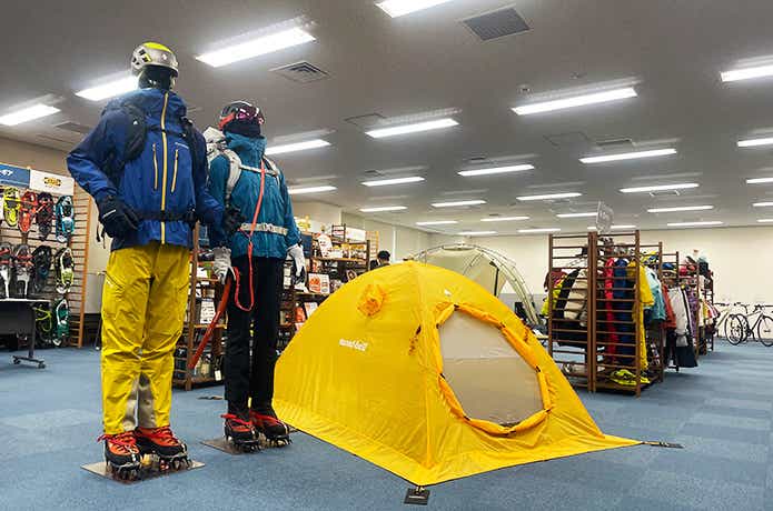 2026秋冬モンベル展示会入口