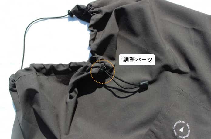 調整パーツ