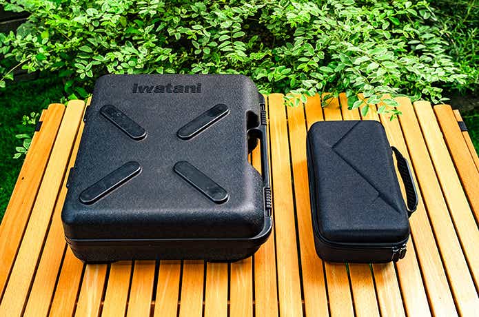 Vandyke「HOME&CAMPバーナー専用ケース」と「タフまる」